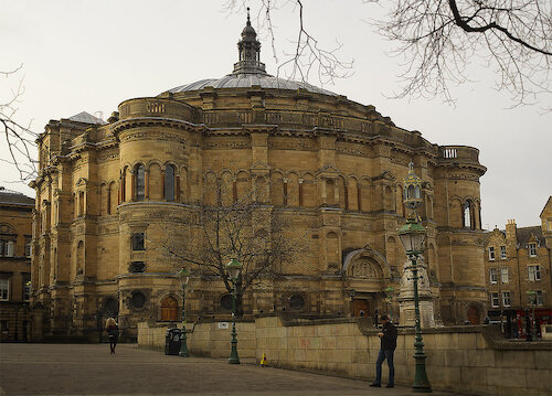 Large building in Edinburgh