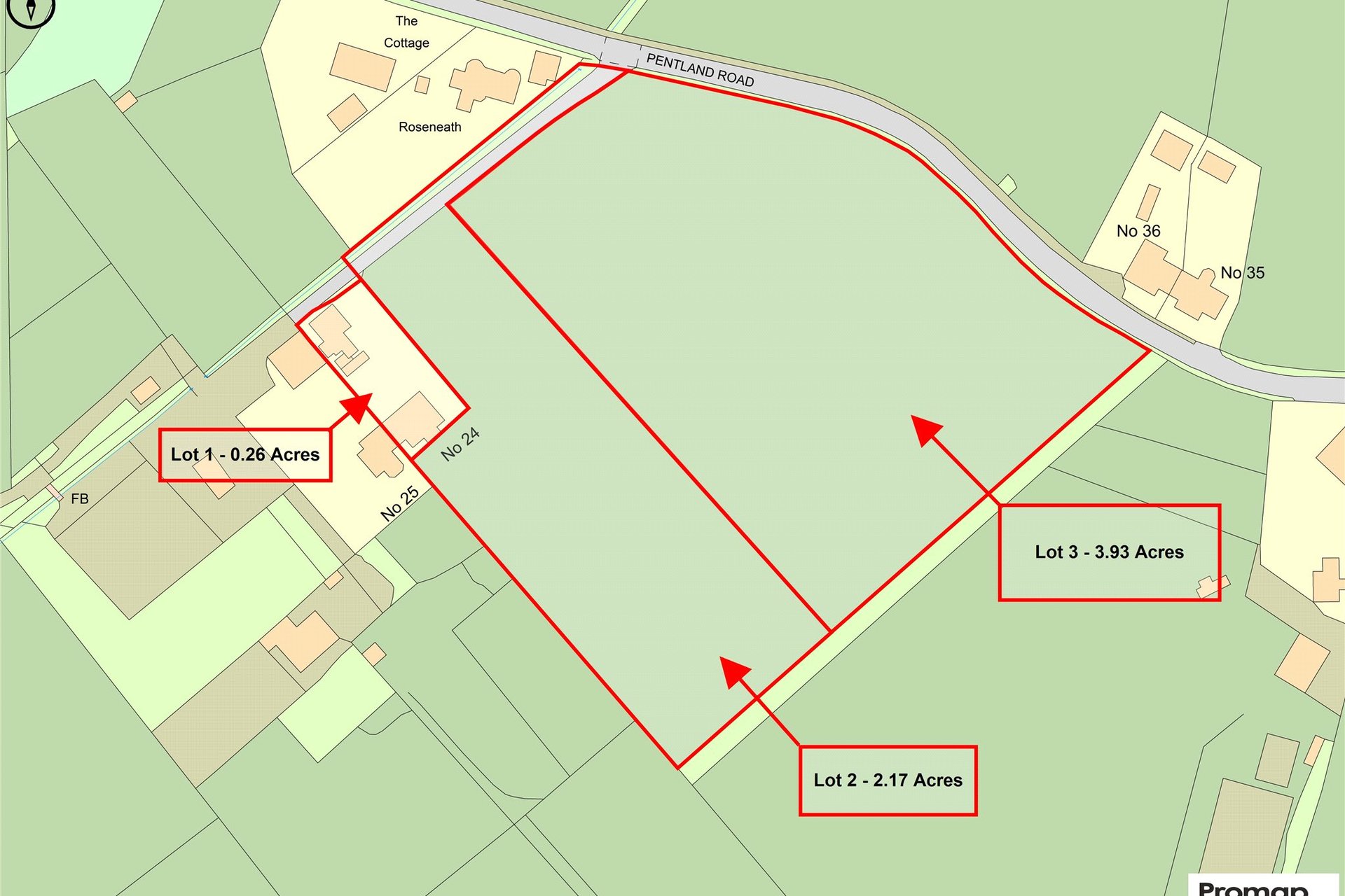 Lot 2 - Grass Paddock, 24 Damhead, Lothianburn, Edinburgh, EH10 7EA - Picture #4