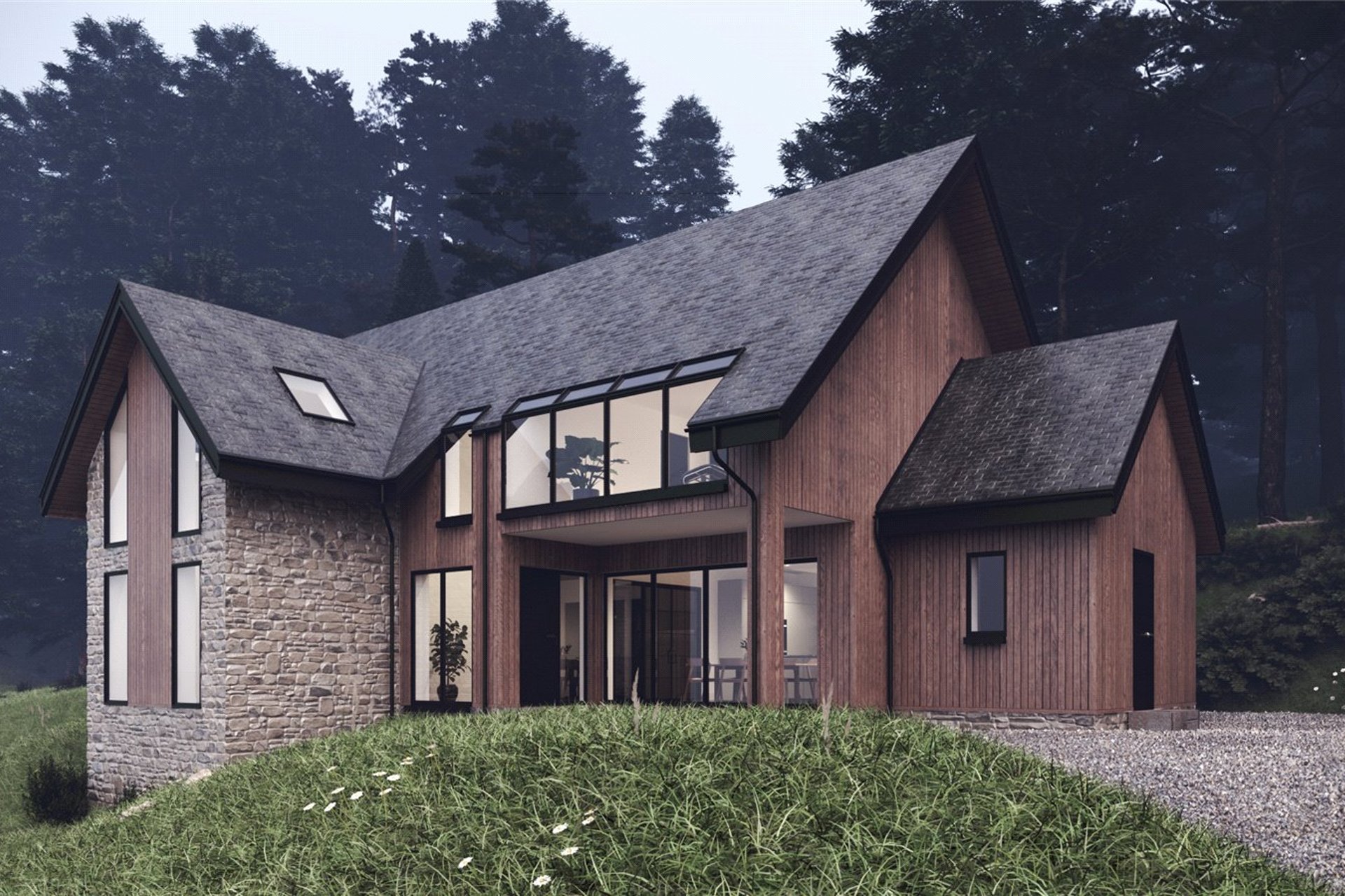 The New House, Dundonachie, Dunkeld, Perthshire, PH8 0DX - Picture #1