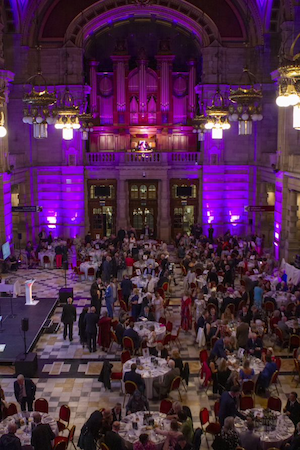 Photo of the Jordanhill Centenary Dinner at Kelvingrove Art Galleries