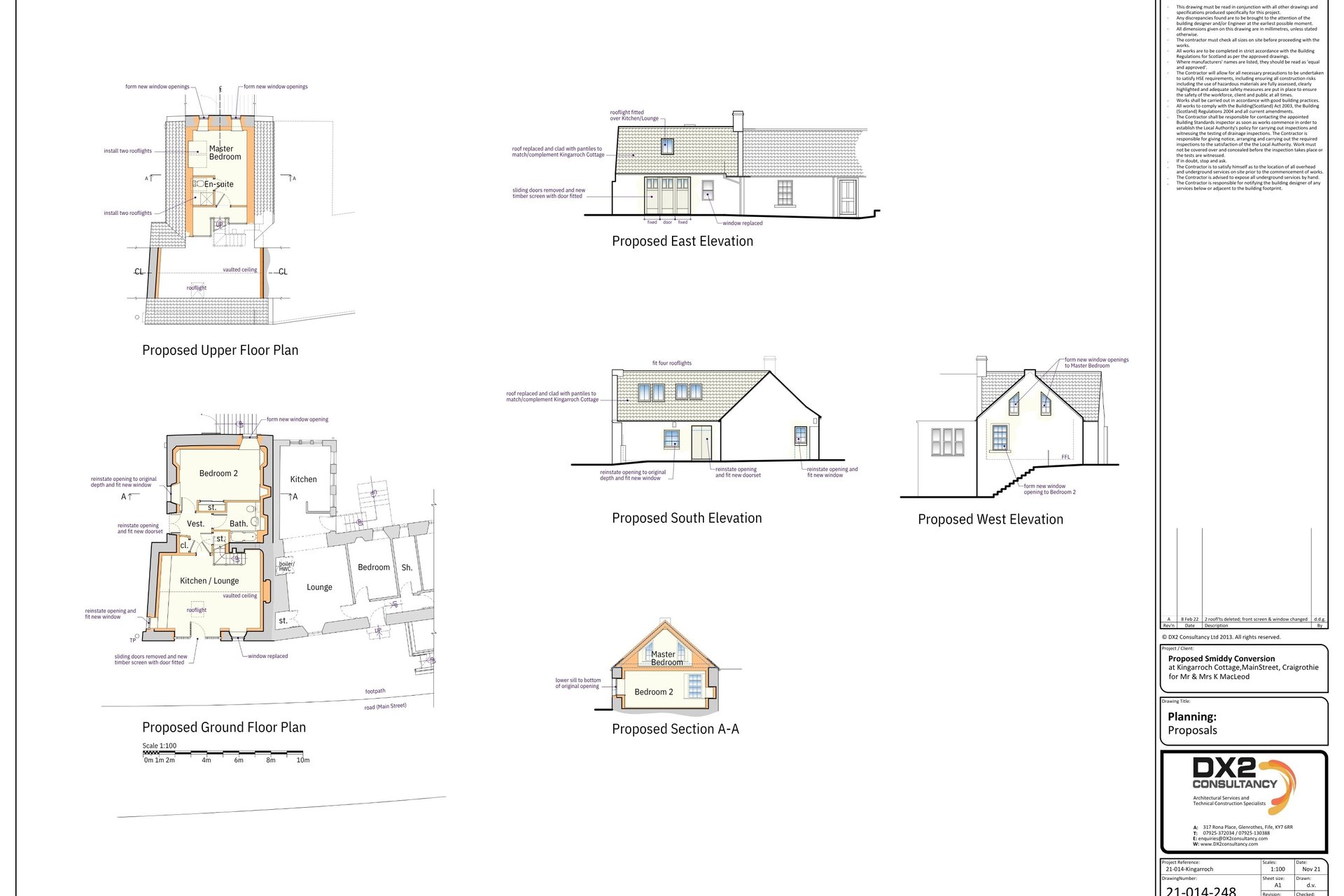 Kingarroch Cottage and Smiddy, Main Street, Craigrothie, Fife, KY15 5QA - Picture #43