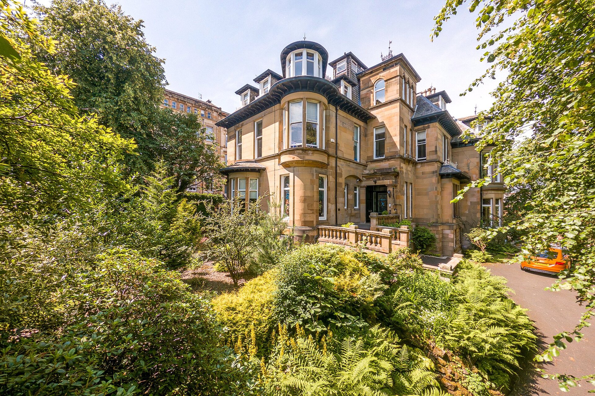 Main Door, 11a Horselethill Road, Dowanhill, Glasgow, G12 9LX - Picture #1
