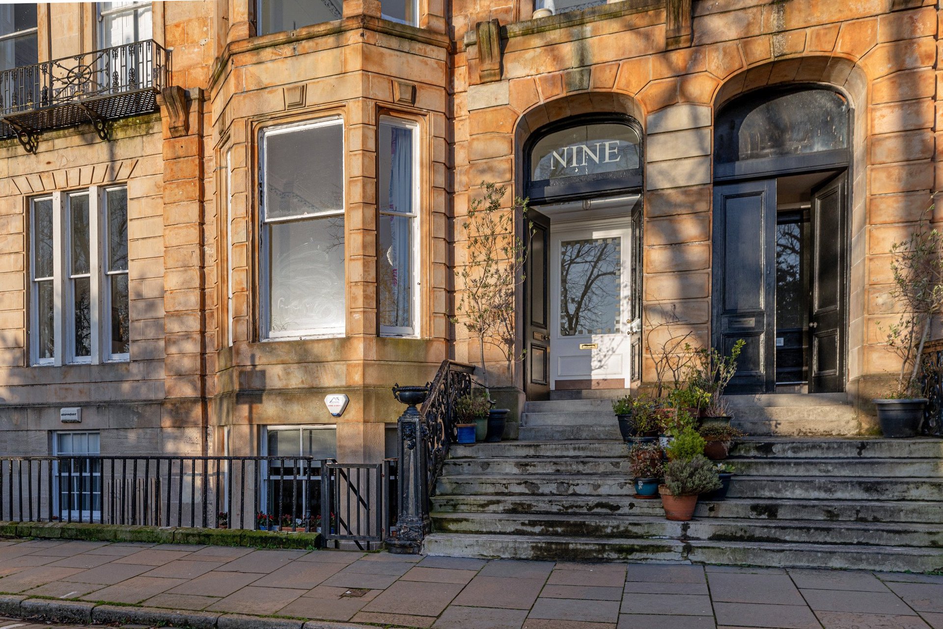 Main Door, Lower Duplex, 9 Woodlands Terrace, Park, Glasgow, G3 6DD - Picture #43