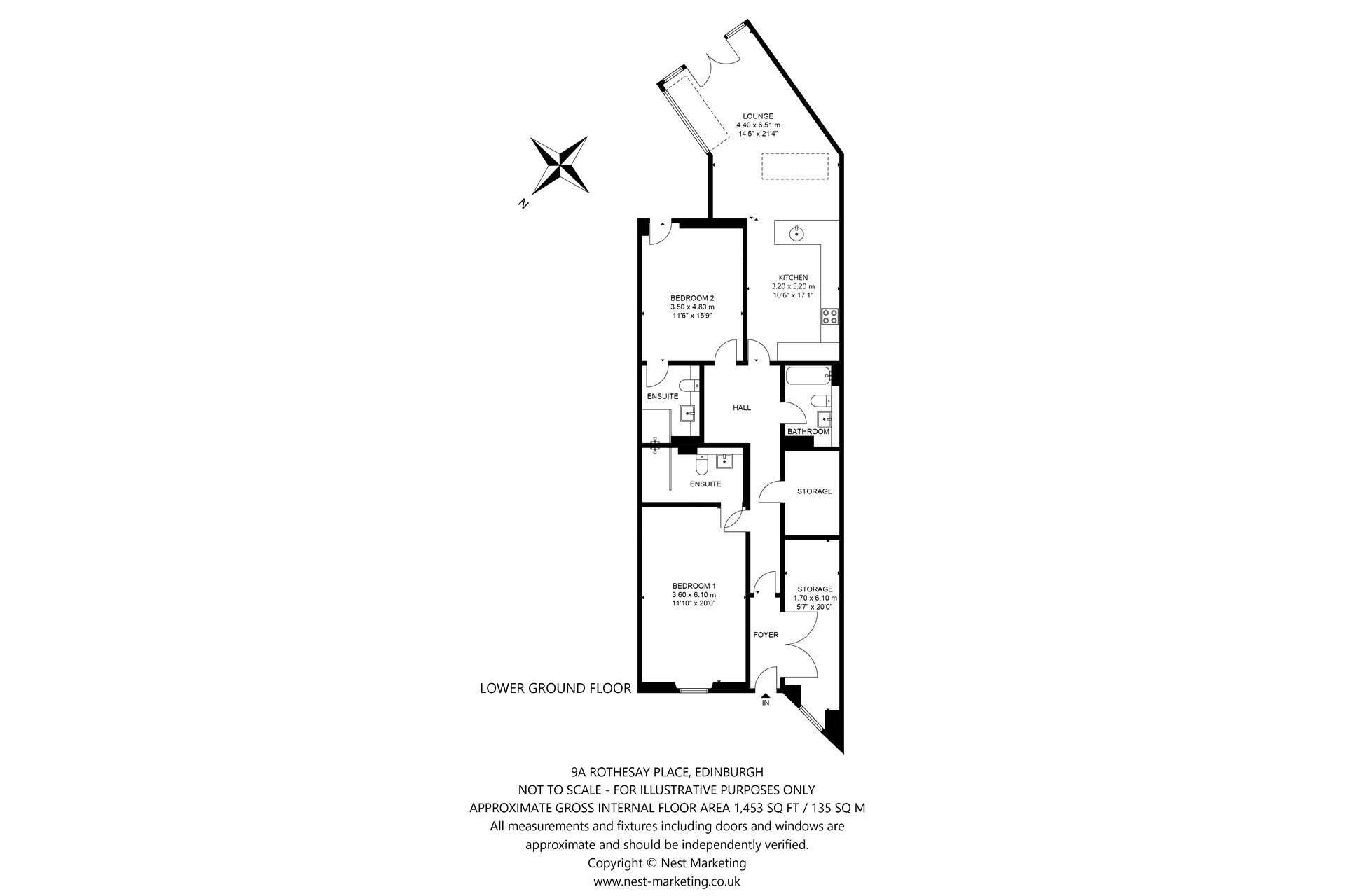 9a Rothesay Place, Edinburgh, EH3 7SL - Picture #15
