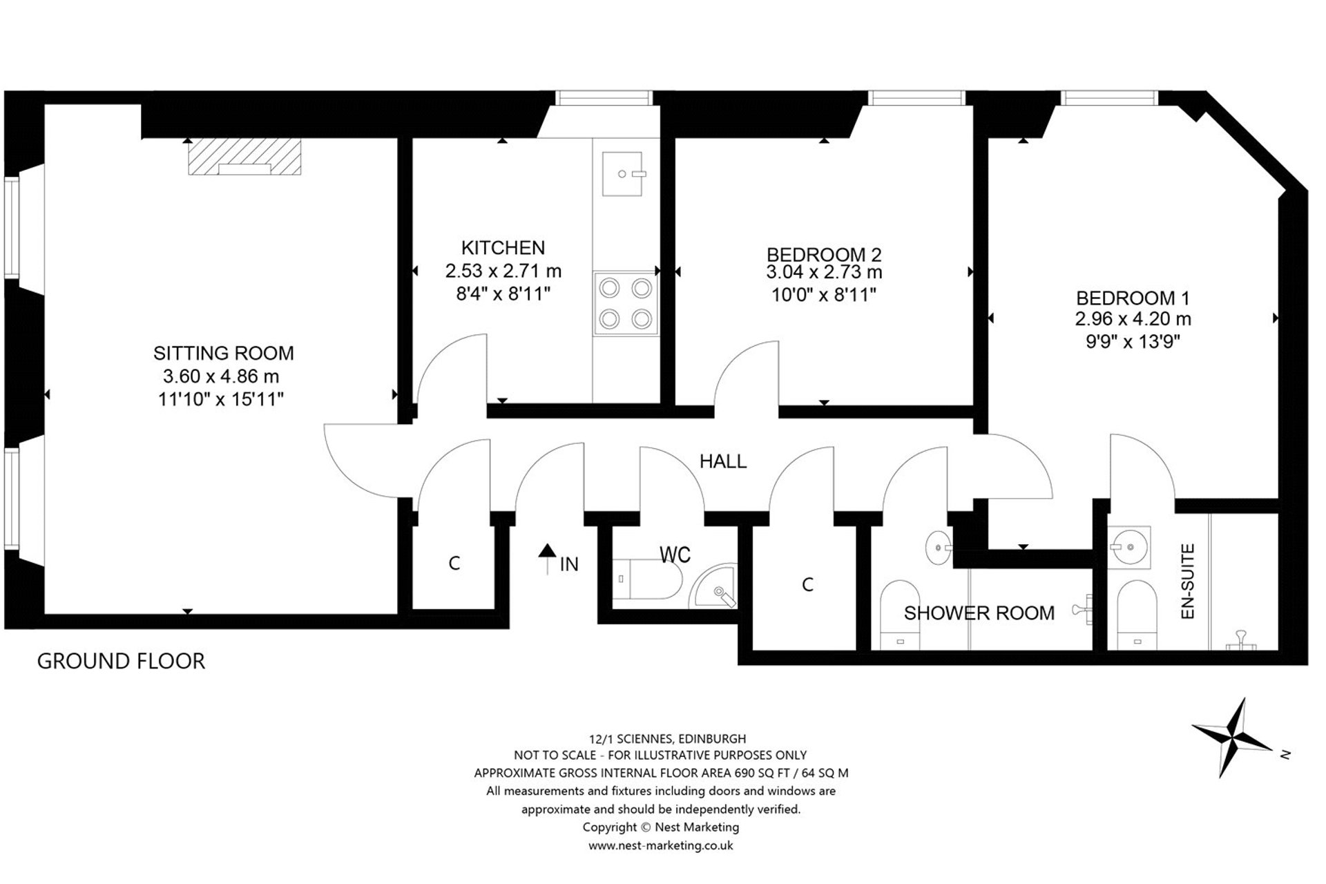 12/1 Sciennes, Edinburgh, EH9 1NH - Picture #13
