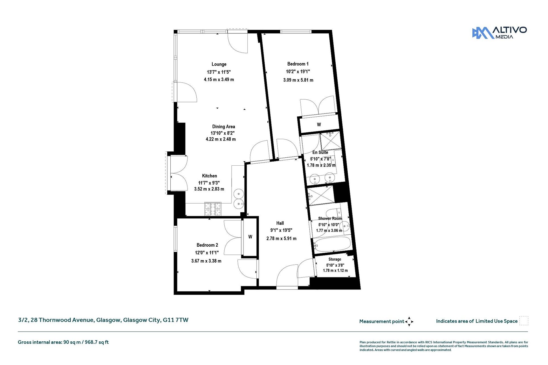 3/2, 28 Thornwood Avenue, Glasgow, Glasgow City, G11 7TW - Picture #17