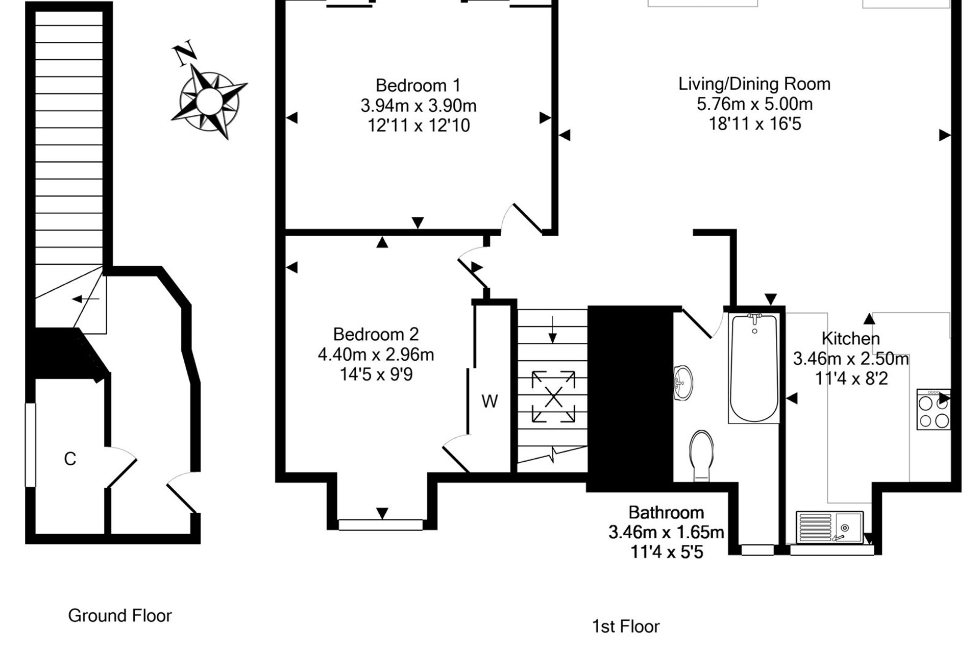 Flat 5, 15 East Terrace, South Queensferry, Edinburgh, EH30 9HS - Picture #17