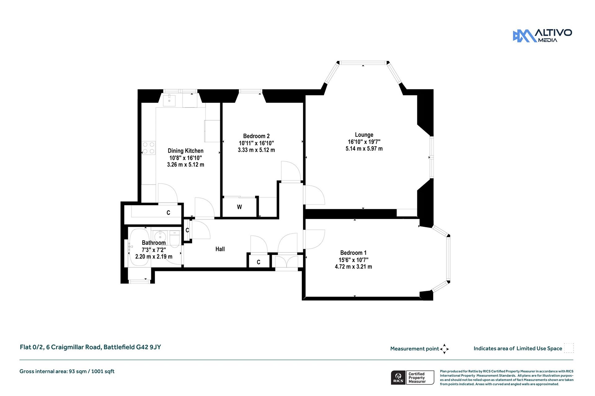 Flat 0/2, 6 Craigmillar Road, Battlefield, Glasgow, G42 9JY - Picture #26