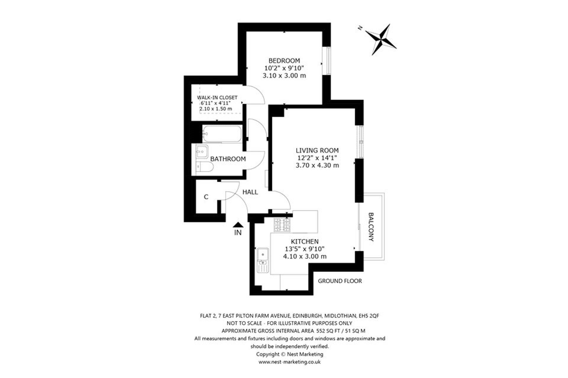 Flat 2, 7 East Pilton Farm Avenue, Edinburgh, Midlothian, EH5 2QF - Picture #13