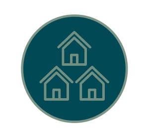 Image of 3 houses