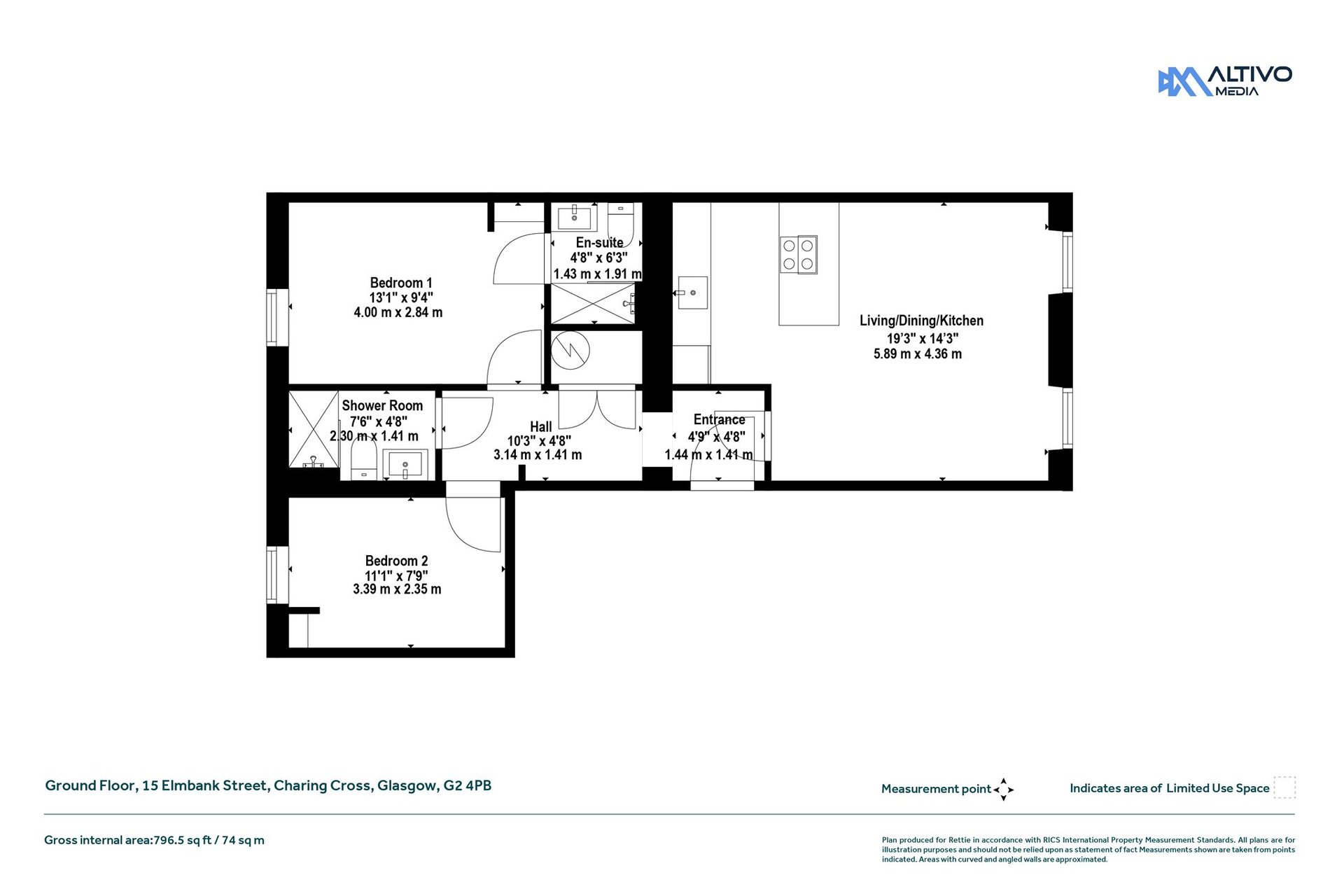 Ground Floor Apartment, 15 Elmbank Street, Charing Cross, Glasgow City, G2 4PB - Picture #30
