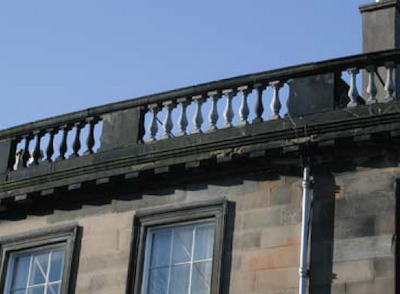 image of roof on older building