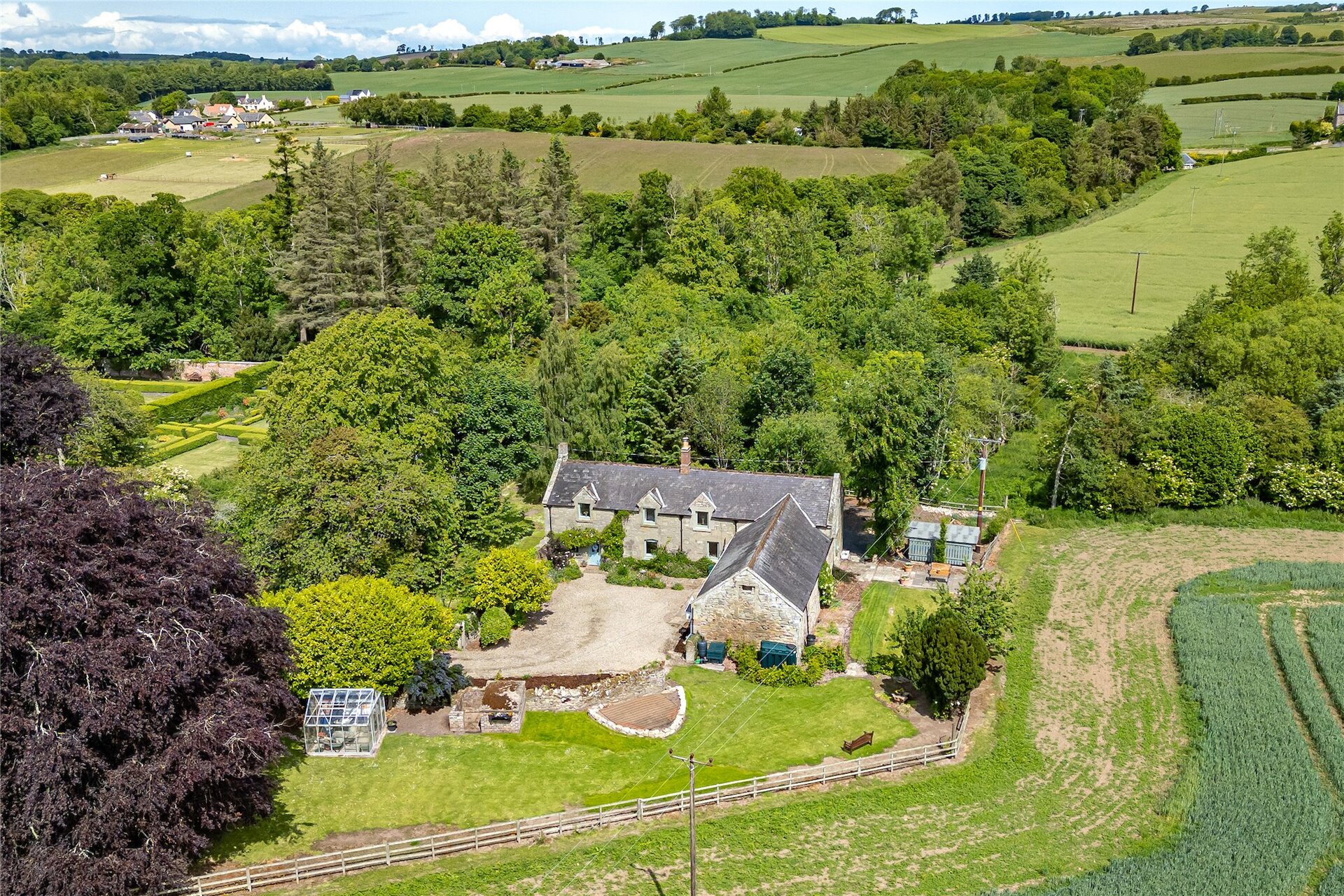The Garden Cottage, Edrington, Foulden, Berwickshire, TD15 1UF - Picture #1