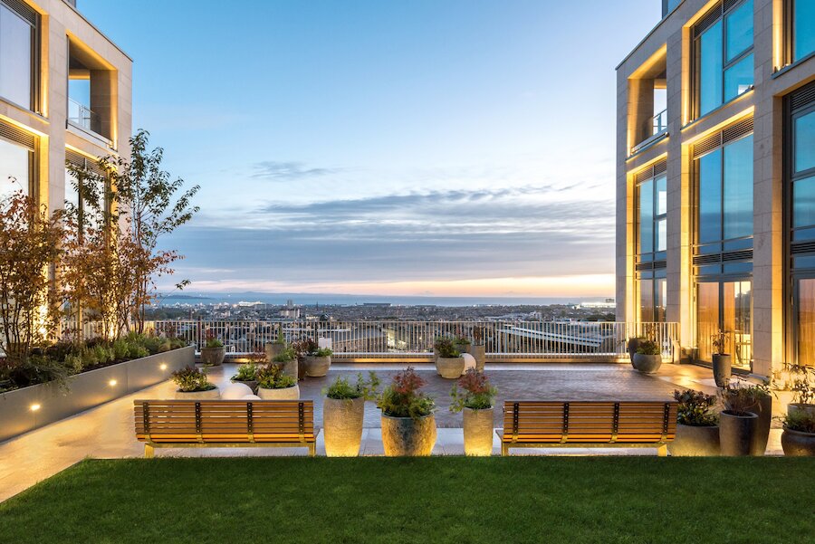 New Eidyn roof terrace garden