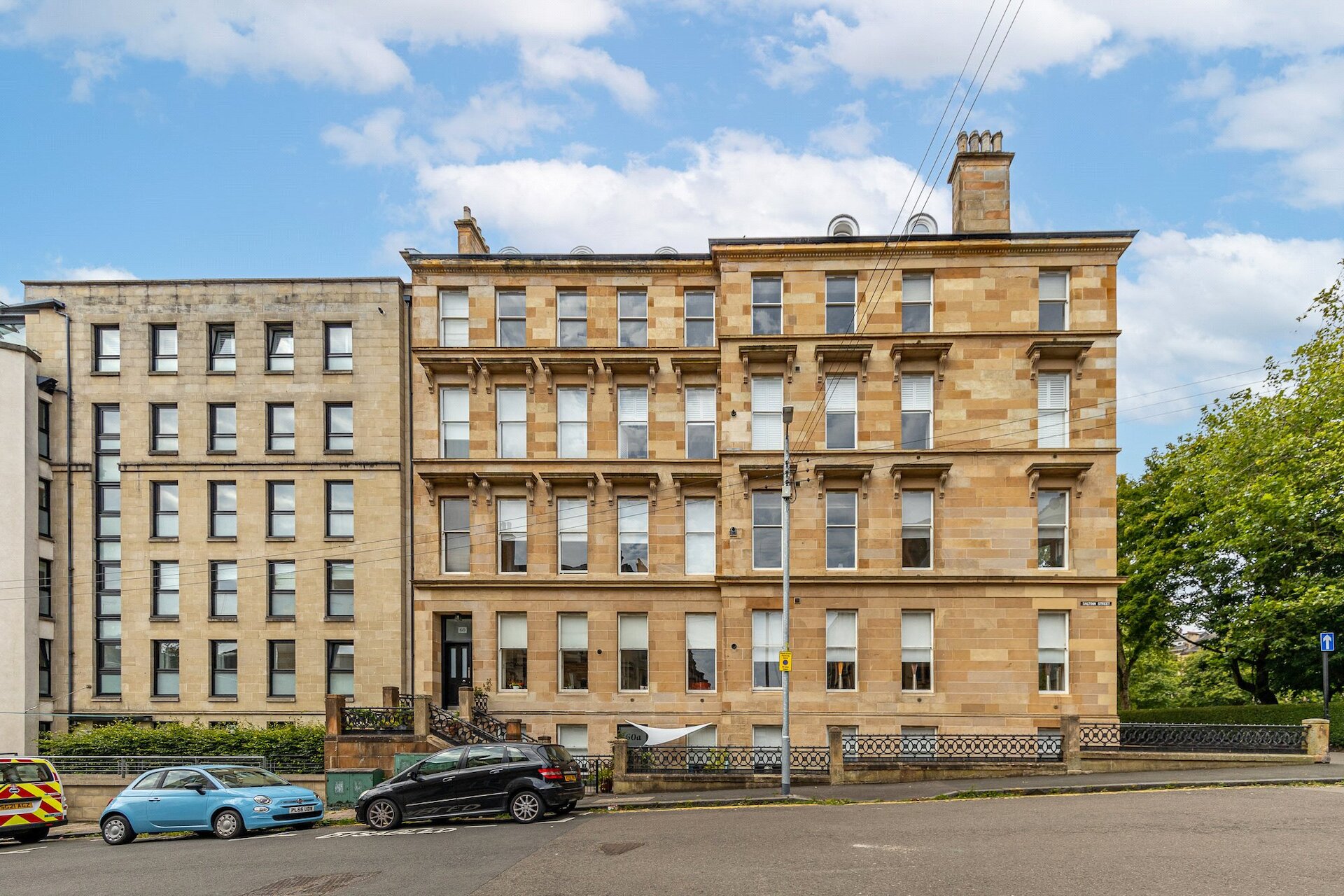 Main Door, 60A Saltoun Street, Dowanhill, Glasgow, G12 9BE - Picture #1