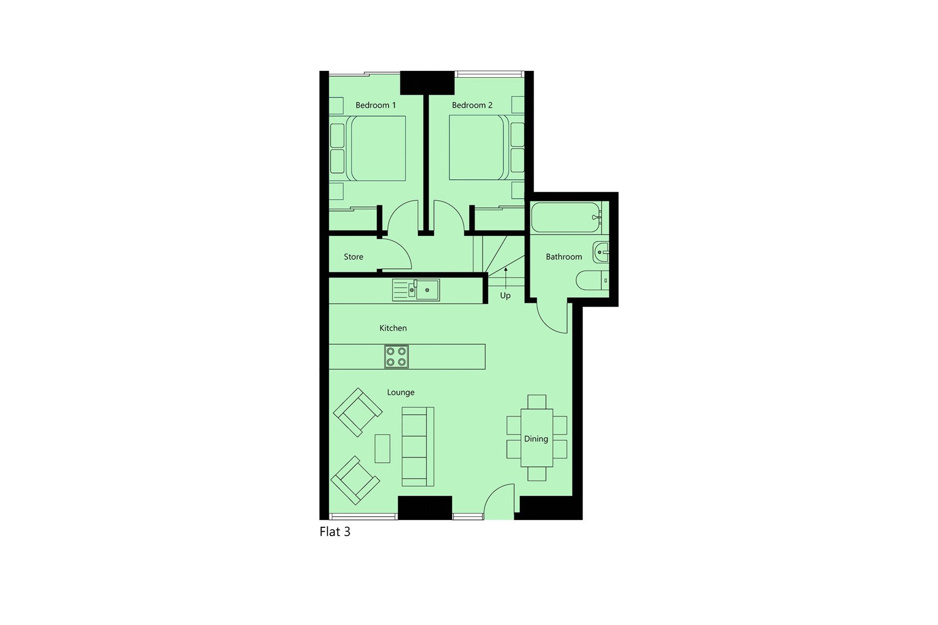 Plot 3, Westgrove 2, Waverley Road, Melrose, Scottish Borders, TD6 9SL - Picture #2