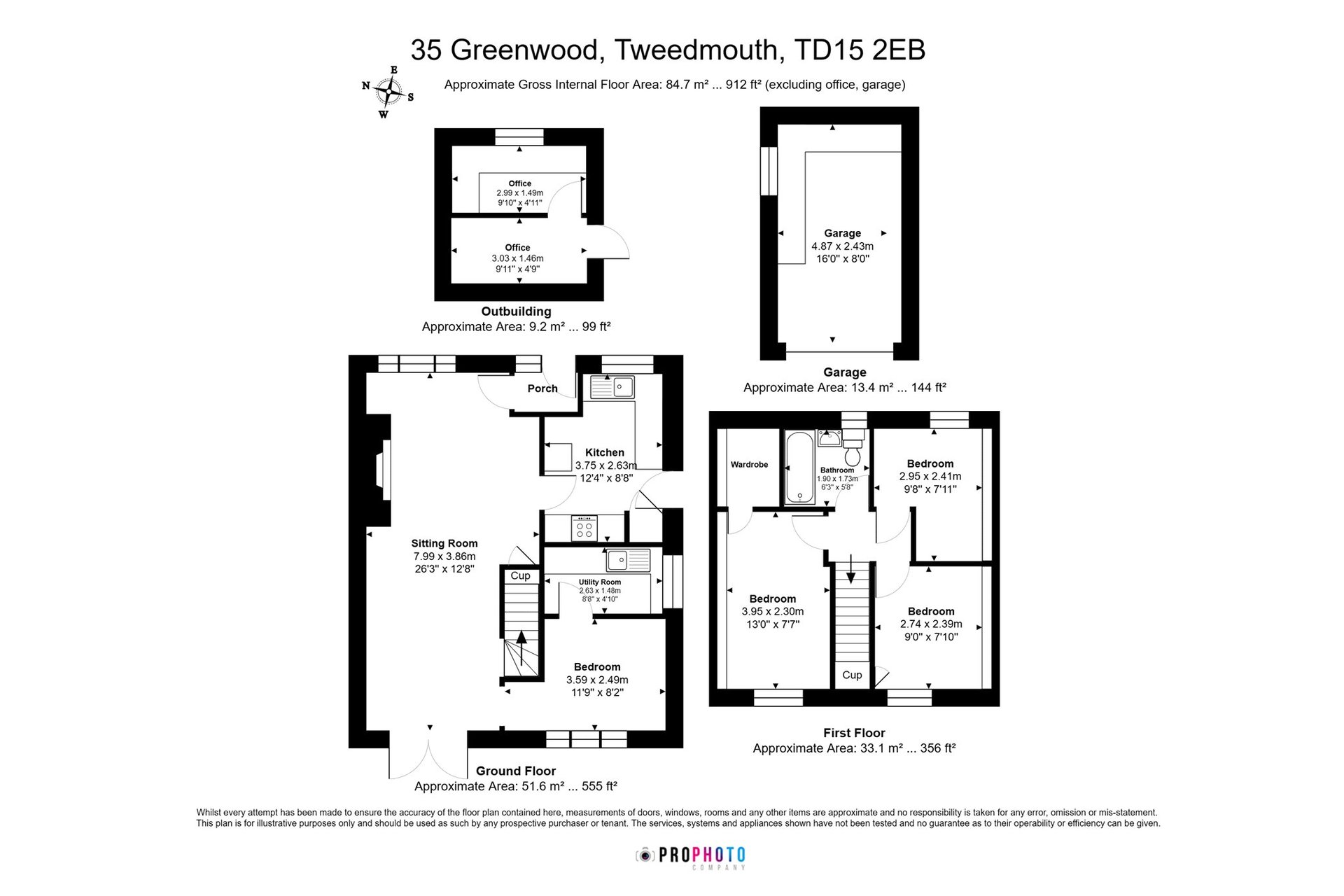 35 Greenwood, Tweedmouth, Berwick-upon-Tweed, Northumberland, TD15 2EB - Picture #24