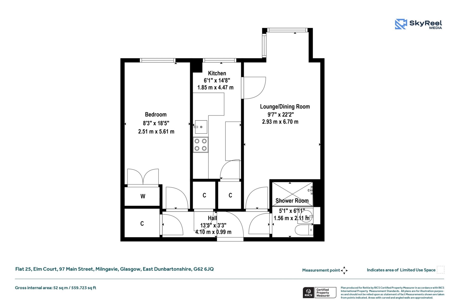 Flat 25, Elm Court, 97 Main Street, Milngavie, G62 6JQ - Picture #14