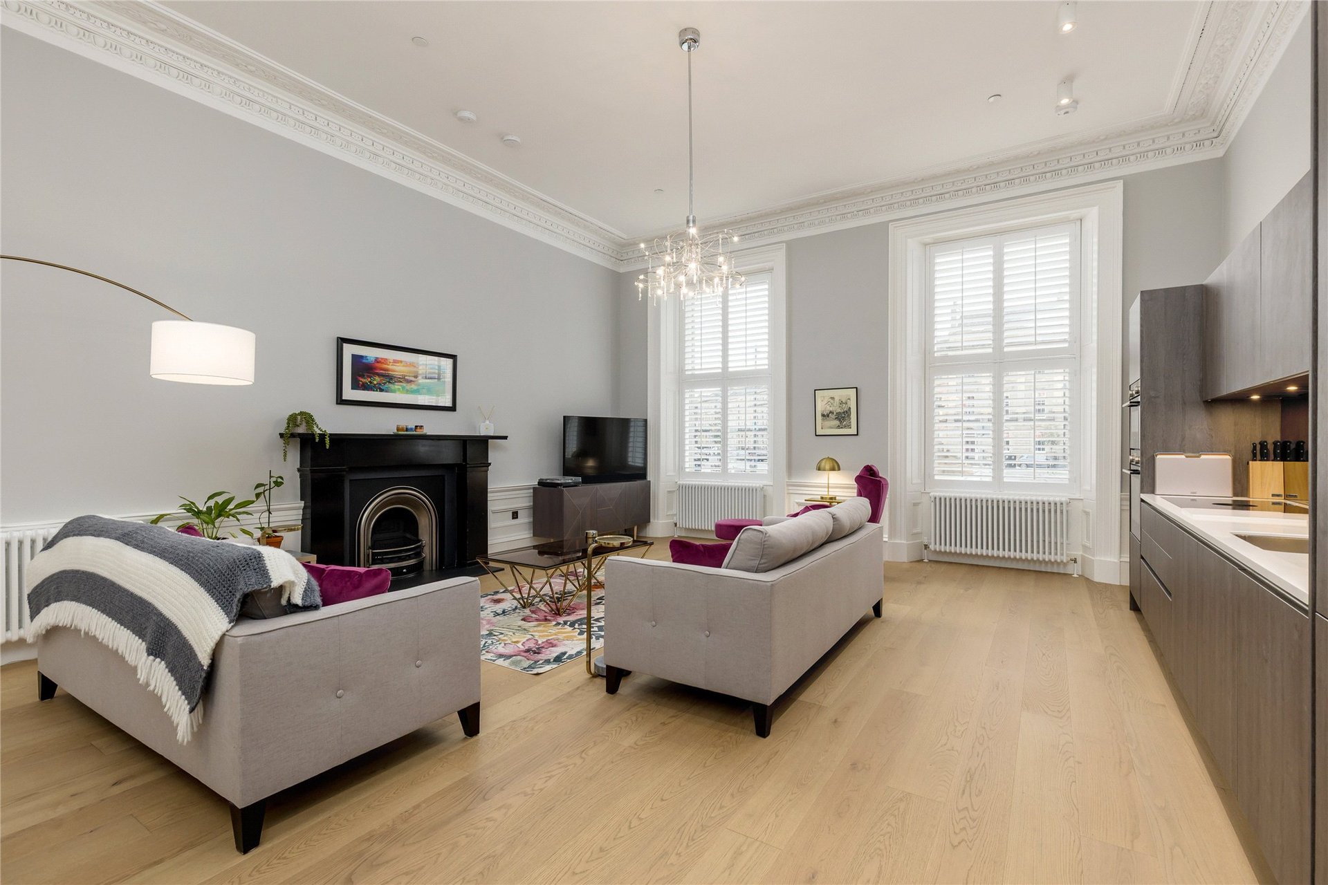 Flat 1, 1 Melville Crescent, West End, Edinburgh, EH3 7HW - Picture #2