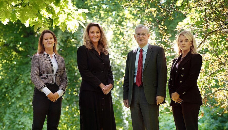 Rettie East Lothian Team (Left to Right: Emmay Hay, Charlotte Canby, Andrew Smith and Holly Marshall)