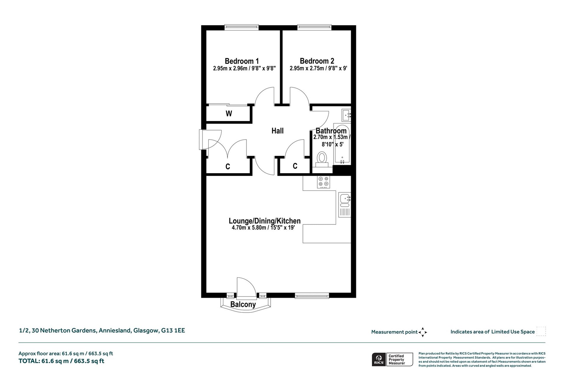 1/2, 30 Netherton Gardens, Anniesland, Glasgow, G13 1EE - Picture #22