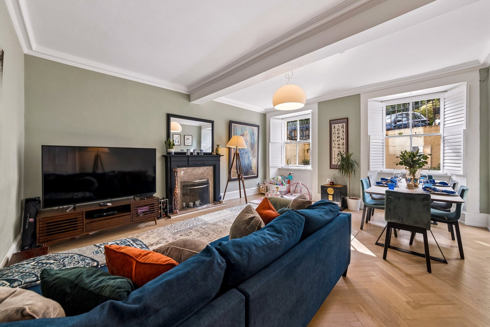 Flat 1 Lower Ground, 6 Lynedoch Crescent, Park, Glasgow, G3 6EQ - Picture #3