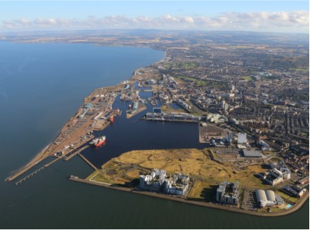 aerial photograph of western harbour