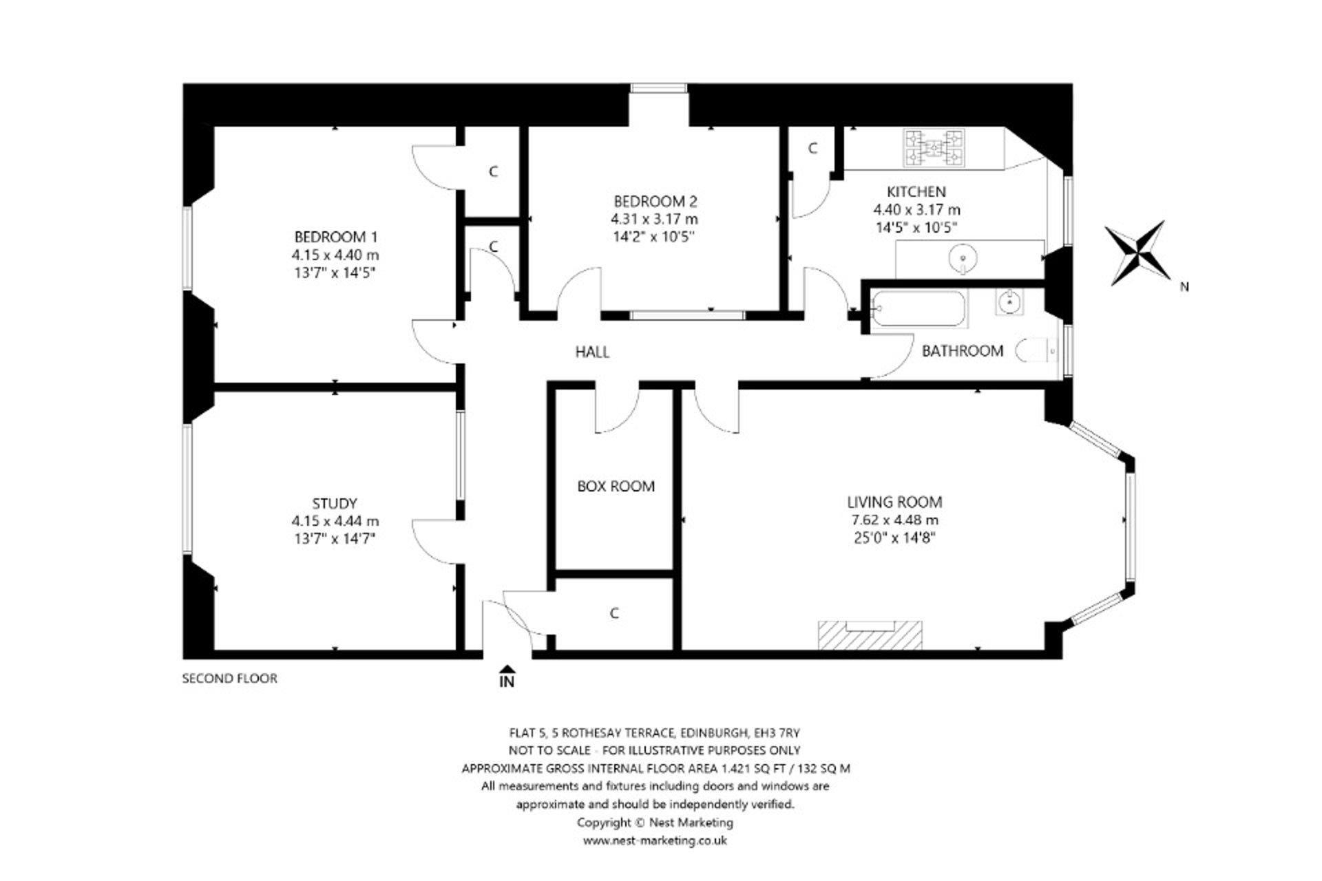 5 Rothesay Terrace, West End, Edinburgh, EH3 7RY - Picture #17