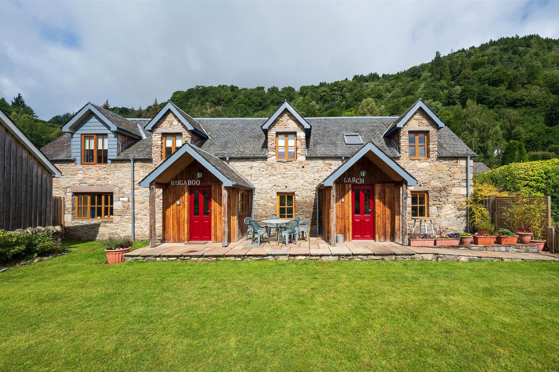 Elm (Bugaboo) and Larch Cottage, Weem, Aberfeldy, Perth and Kinross, PH15 2LD - Picture #1