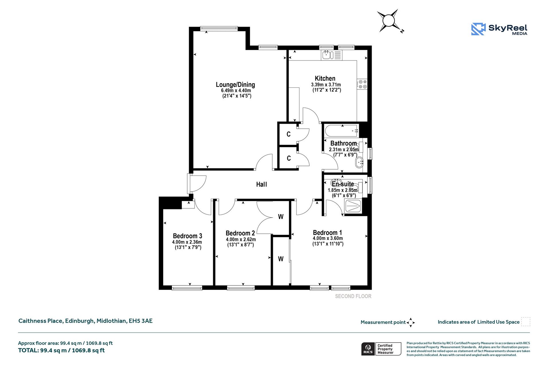 Flat 5, 3 Caithness Place, Edinburgh, Midlothian, EH5 3AE - Picture #31