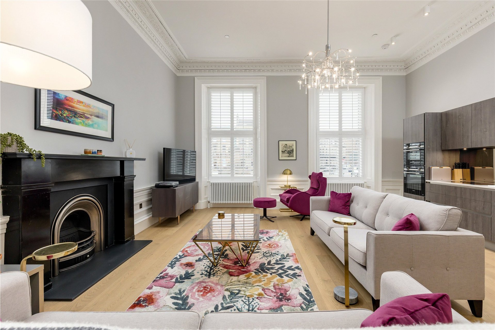 Flat 1, 1 Melville Crescent, West End, Edinburgh, EH3 7HW - Picture #5