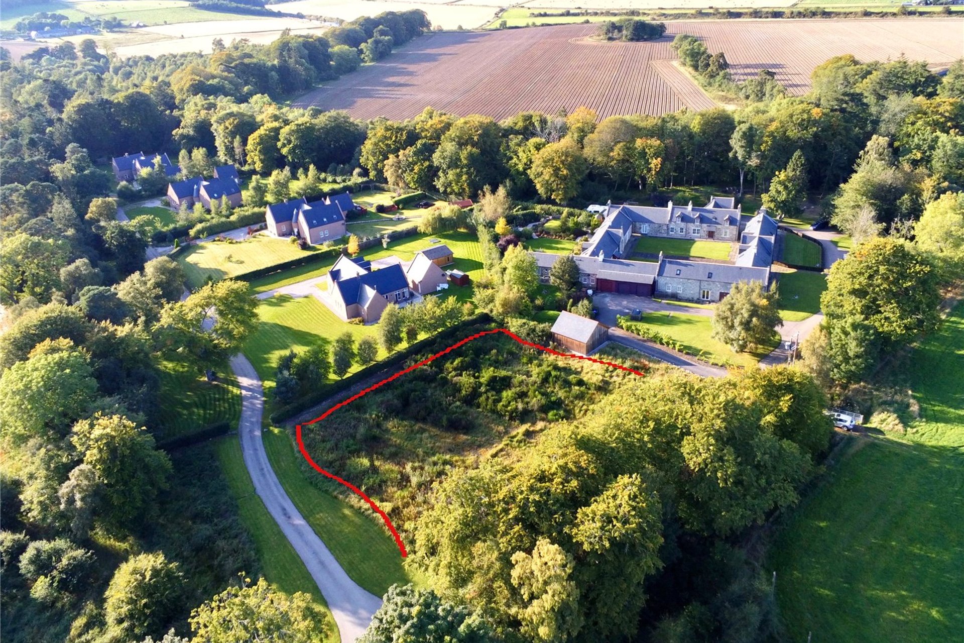 House Plot/s - Breda Home Farm, Breda Estate, By Alford, Aberdeenshire, AB33 8NN - Picture #2