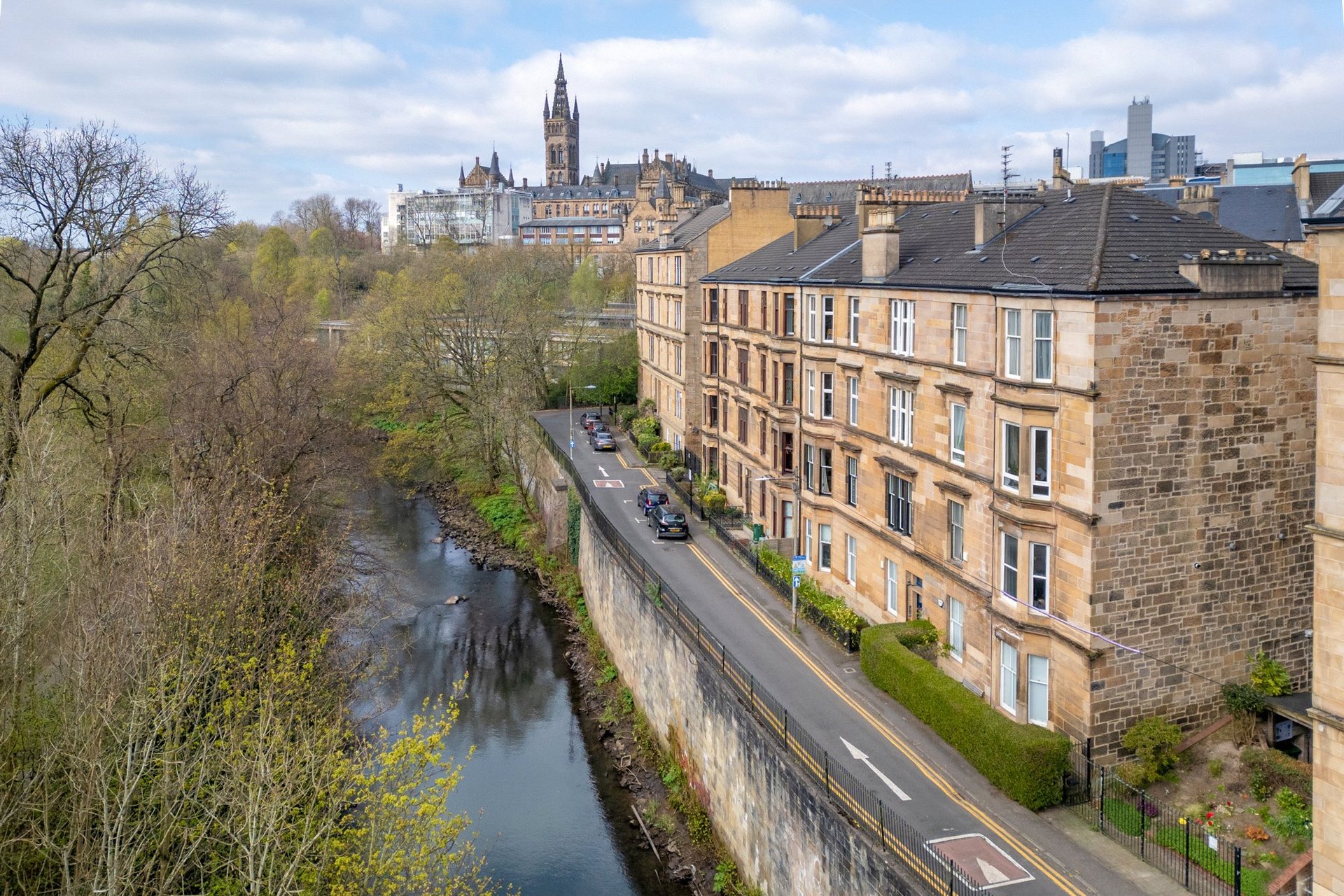 1/2, 3 Westbank Quadrant, Kelvinbridge, Glasgow, G12 8NT - Picture #1