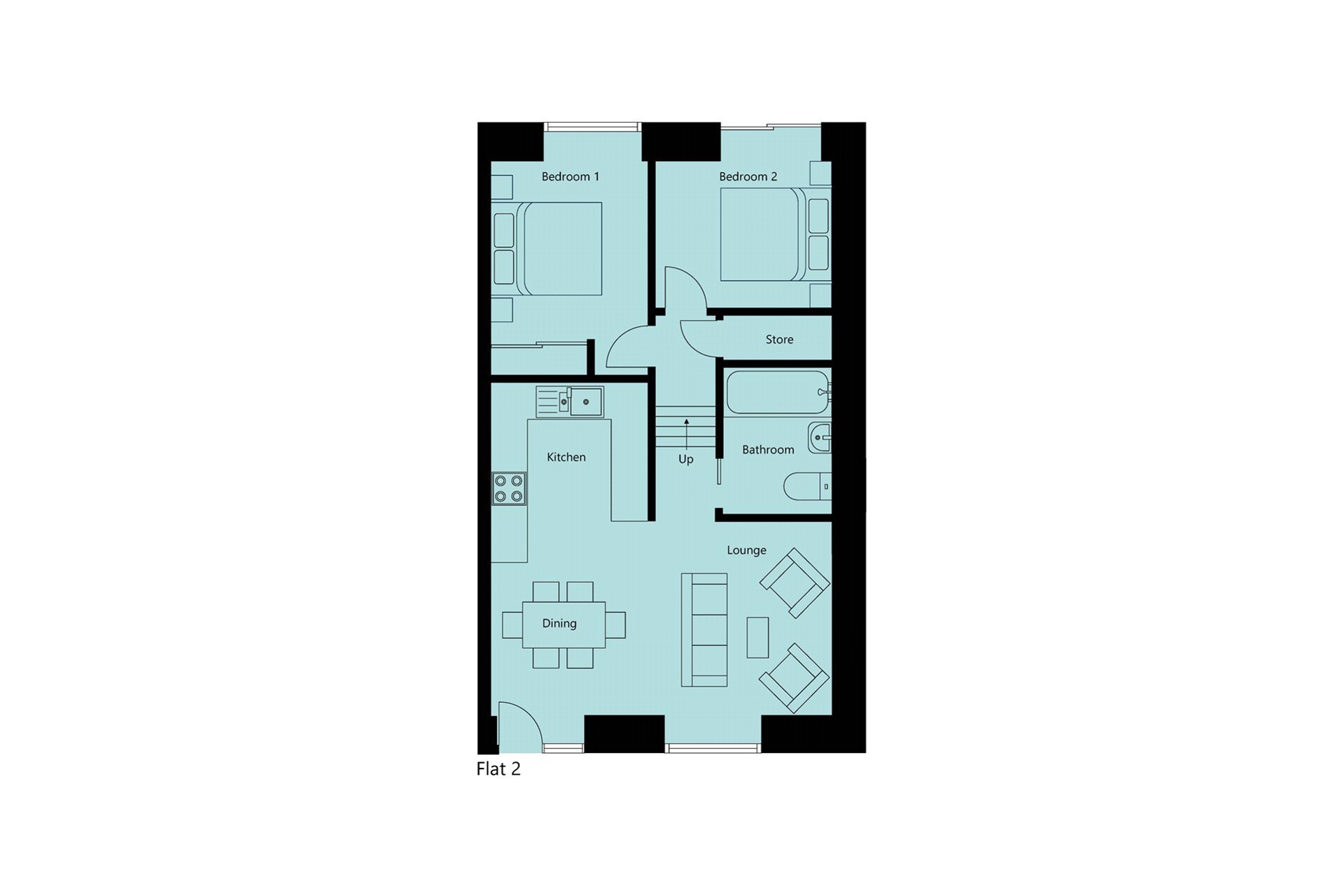 Plot 2, Westgrove 2, Waverley Road, Melrose, Scottish Borders, TD6 9SL - Picture #2