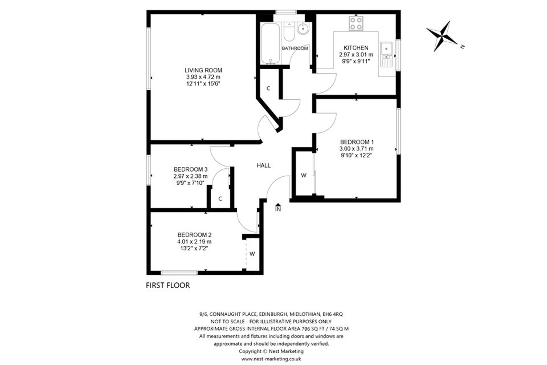 Flat 6, 9 Connaught Place, Edinburgh, Midlothian, EH6 4RQ - Picture #23