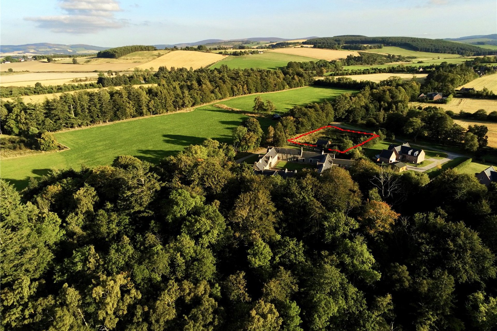 House Plot/s - Breda Home Farm, Breda Estate, By Alford, Aberdeenshire, AB33 8NN - Picture #4