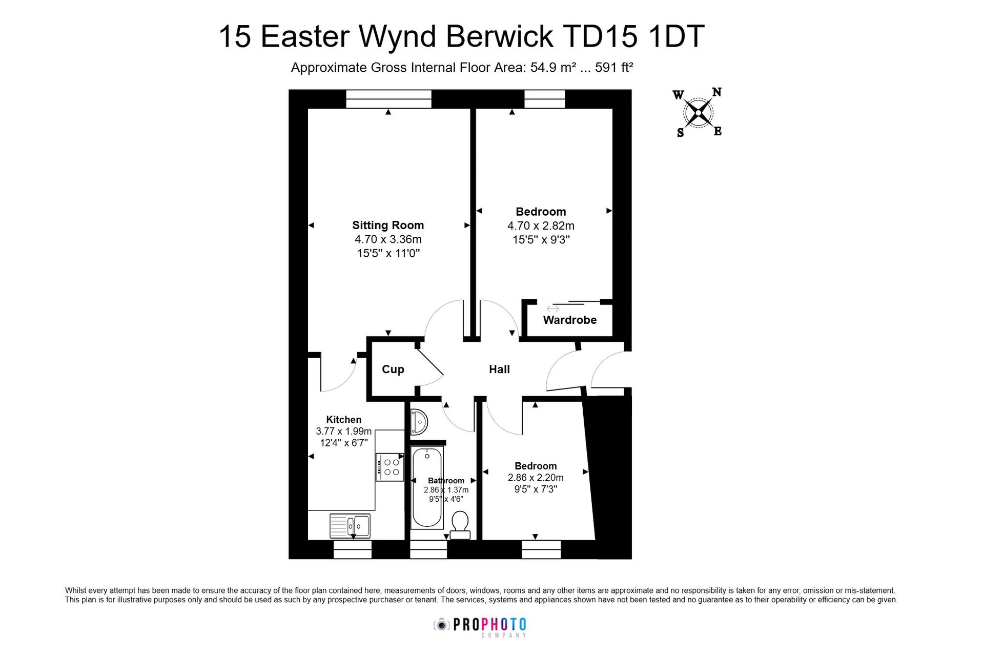 15 Easter Wynd, Berwick-upon-Tweed, Northumberland, TD15 1DT - Picture #14