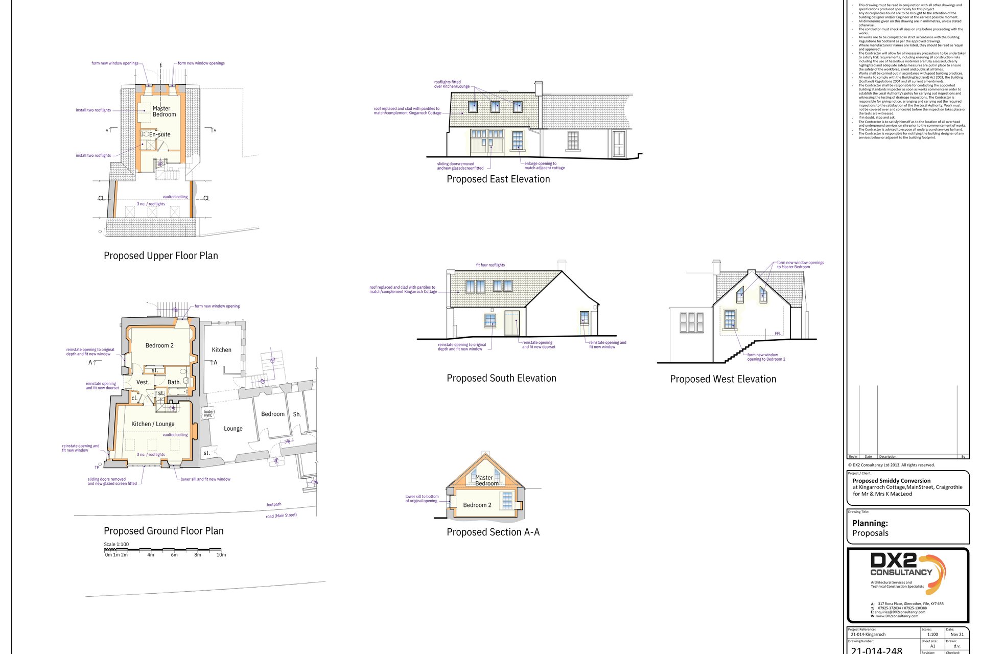 Kingarroch Cottage and Smiddy, Main Street, Craigrothie, Fife, KY15 5QA - Picture #44