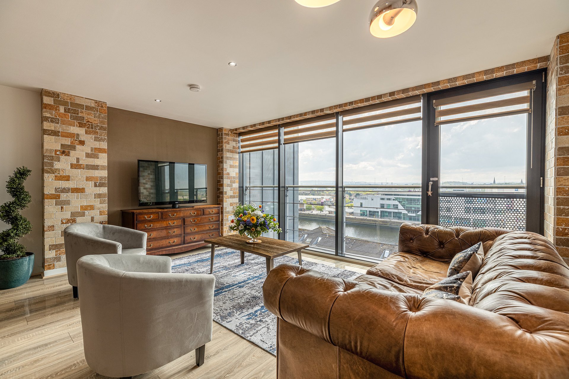 Flat 8/10 River Heights, 72 Lancefield Quay, Anderston Quay, Glasgow, G3 8JJ - Picture #3