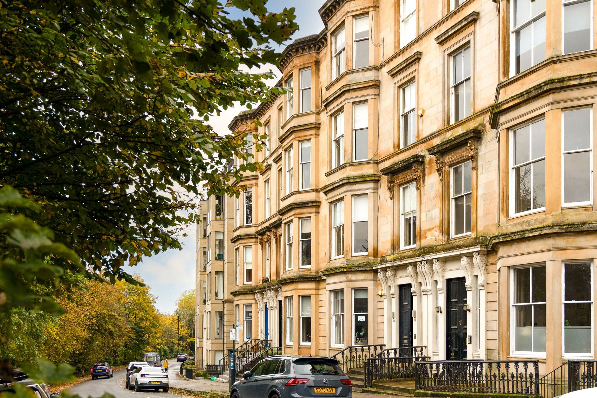 Flat 4, 9 Park Quadrant, Park, Glasgow, G3 6BS - Picture #1