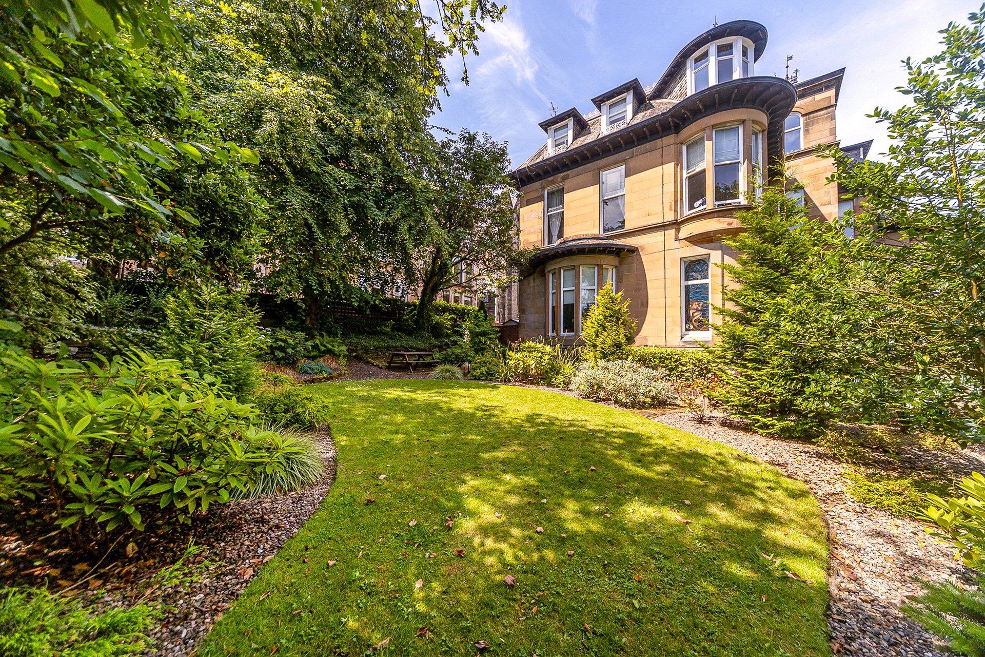 Main Door, 11a Horselethill Road, Dowanhill, Glasgow, G12 9LX - Picture #4