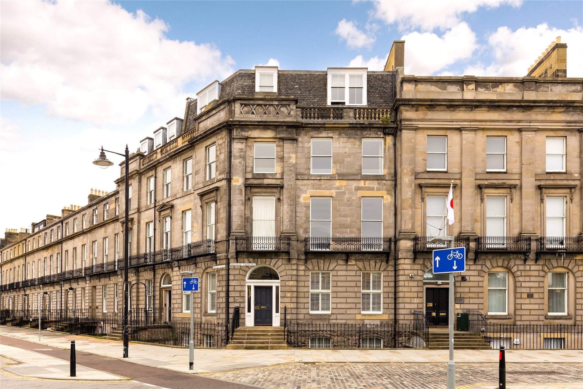 Flat 1, 1 Melville Crescent, West End, Edinburgh, EH3 7HW - Picture #1
