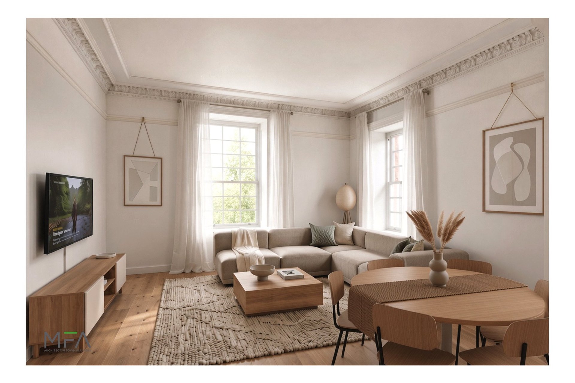 Apartment 1, Eden Park House, Eden Park, Cupar, Fife, KY15 4HS - Picture #3