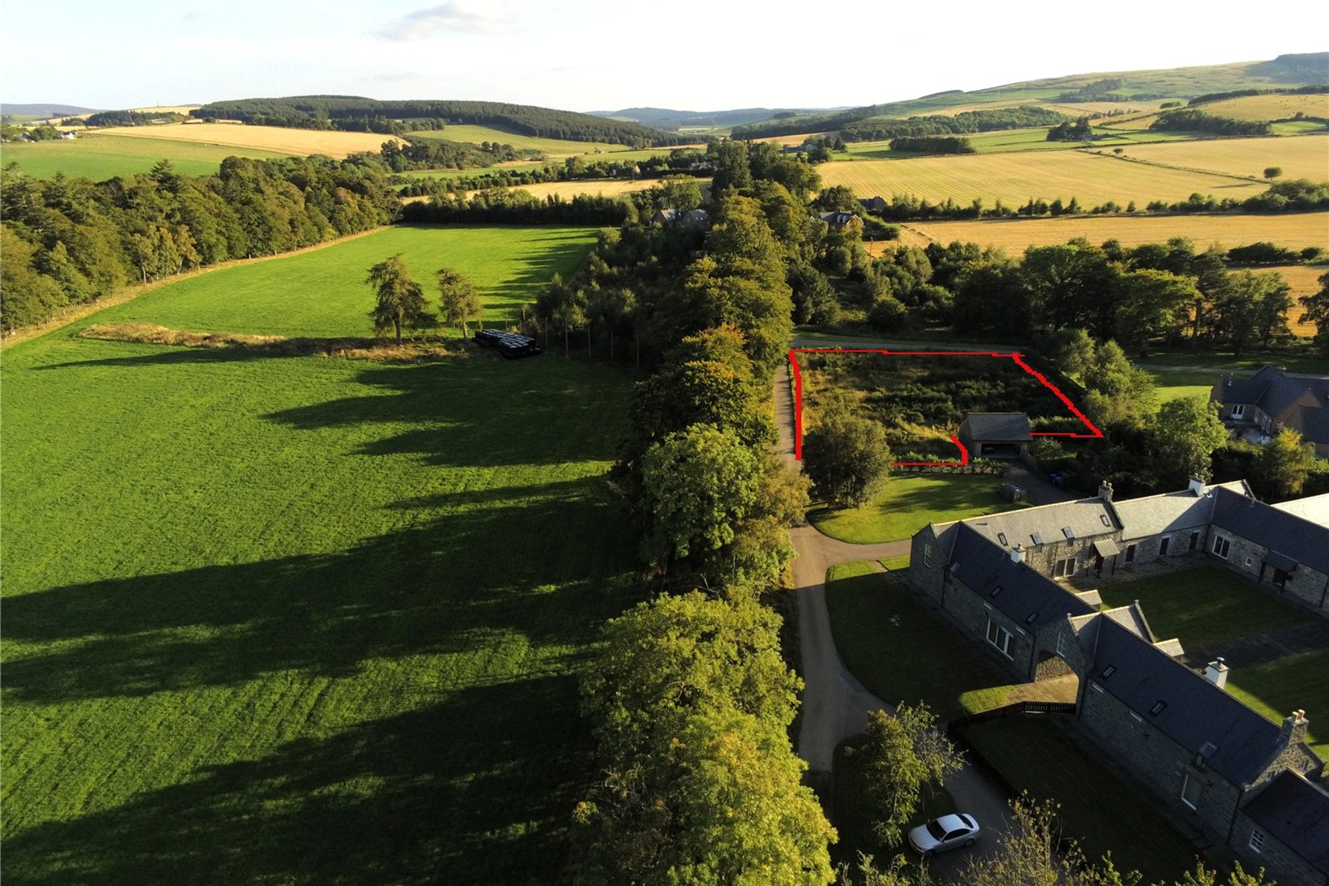 House Plot/s - Breda Home Farm, Breda Estate, By Alford, Aberdeenshire, AB33 8NN - Picture #5