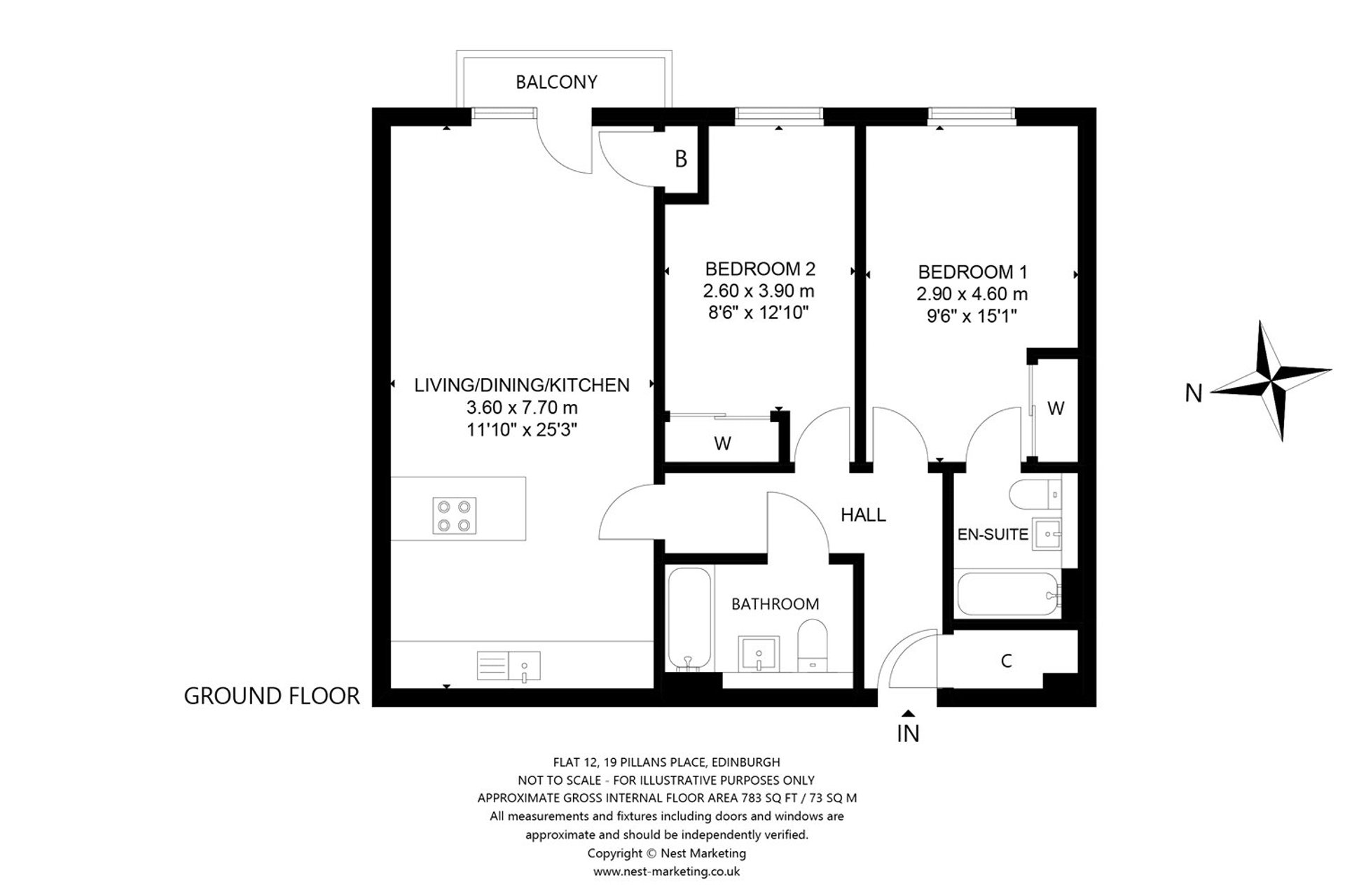 Flat 12, 19 Pillans Place, Edinburgh, EH6 7FJ - Picture #29