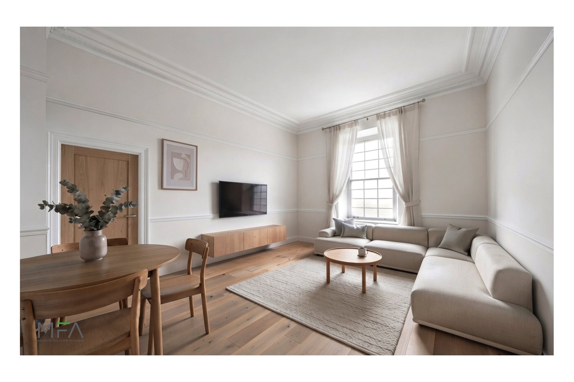 Apartment 3, Eden Park House, Eden Park, Cupar, Fife, KY15 4HS - Picture #3