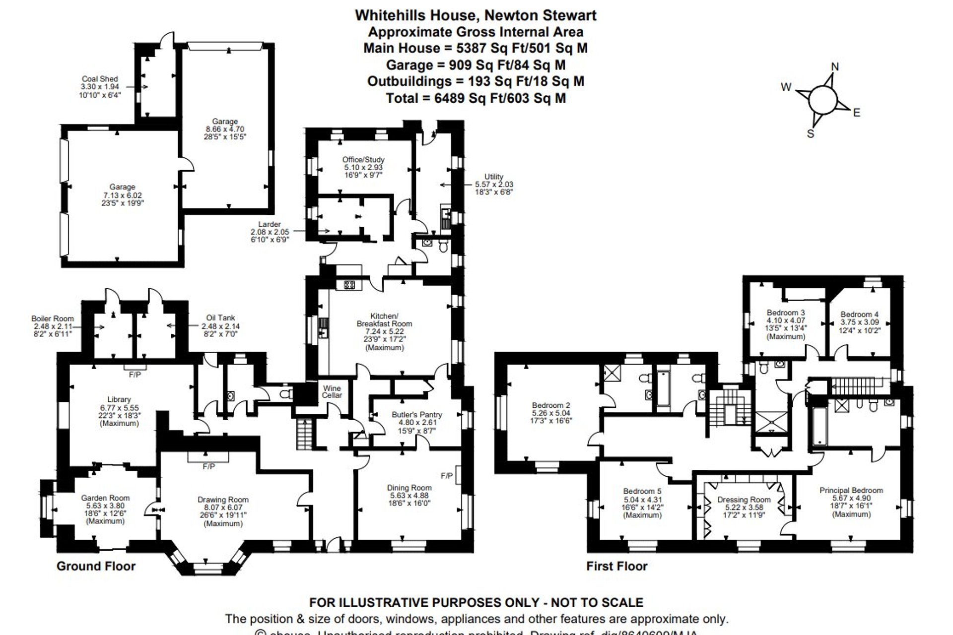 Whitehills House, Minnigaff, Newton Stewart, Dumfries and Galloway, DG8 6SL - Picture #24